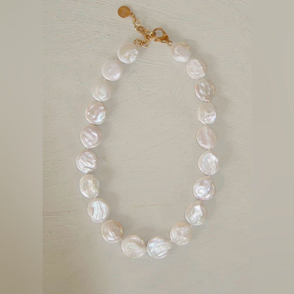 Beautiful Coin Pearl Necklace 🤍